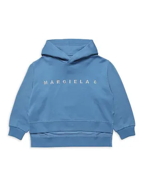 Little Kid's & Embroidered Logo Hoodie