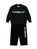 Little Kid's & Logo Sweatpants