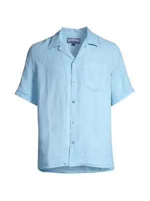 Charli Har Linen Camp Shirt