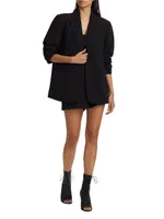 Luxe Suiting Boyfriend Blazer