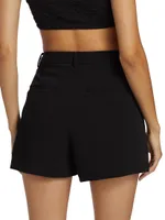 Luxe Suiting Trouser Shorts