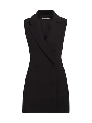 Luxe Suiting Blazer Minidress