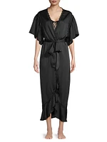 Moonbeams Satin Robe