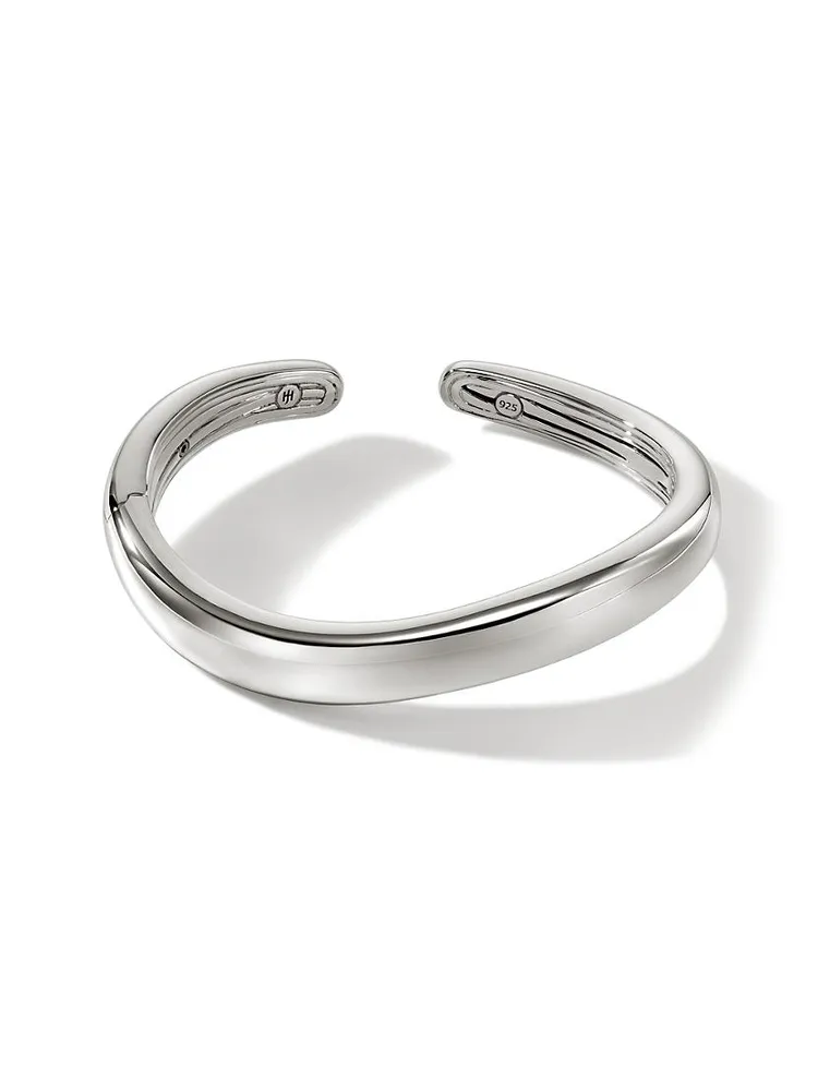 Surf Sterling Silver Cuff