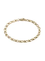 Surf 14K Gold Chain Bracelet