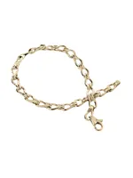 Surf 14K Gold Chain Bracelet