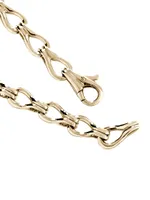 Surf 14K Gold Chain Bracelet