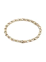 Surf 14K Gold Chain Bracelet