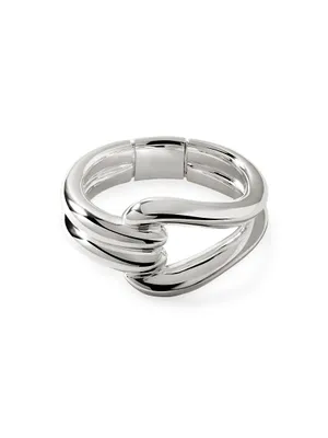 Surf Sterling Silver Ring