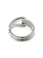 Surf Sterling Silver Ring