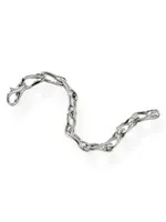 Surf Sterling Silver Link Bracelet