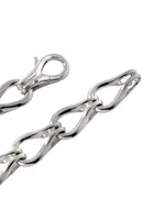 Surf Sterling Silver Link Bracelet