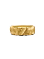 18K Yellow Gold Wrap Band Ring