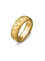 18K Yellow Gold Wrap Band Ring