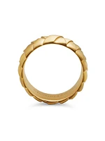 18K Yellow Gold Wrap Band Ring