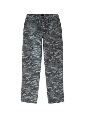 Boy's Camouflage Twill Cargo Pants