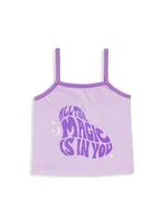 LIttle Girl's & Girl's Magic Tank Top