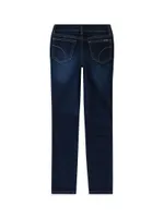 Girl's Cotton-Blend Jeggings