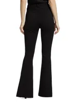 Shanis Ponte Split-Hem Pants