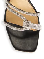 Lauryn Crystal-Embellished Sandals