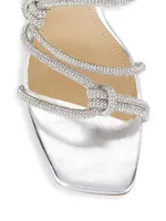 Lauryn 75MM Crystal-Embellished Sandals