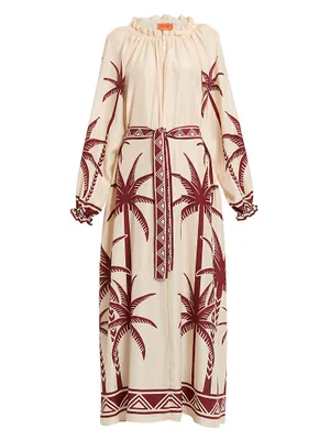 Edition 34 Cerere Maxi-Length Silk Dress