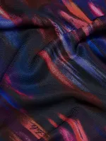 Abstract-Print Knit Midi-Dress