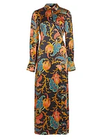 Artiste Floral Maxi Shirtdress