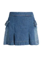 Agatha Denim Miniskirt