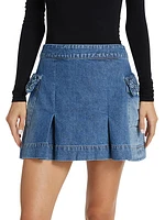 Agatha Denim Miniskirt