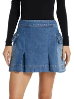 Agatha Denim Miniskirt