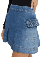 Agatha Denim Miniskirt