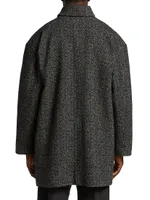 Amherst Herringbone Wool Coat