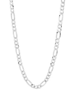COLLECTION Sterling Silver Figaro Chain Necklace