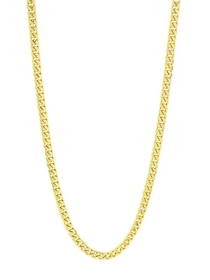 COLLECTION 14K Gold Cuban Link Chain Necklace