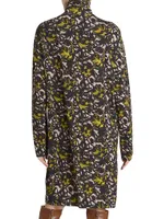 Hoble Turtleneck Knee-Length Dress