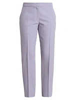 Poumas Wool Straight Crop Pants