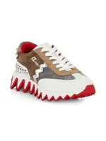 Loubishark Suede & Leather Sneakers