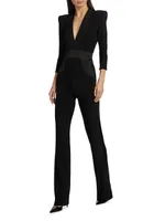 Eye Of Horus Jersey Straight-Leg Jumpsuit