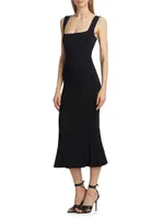 Atalanta Sleeveless Knit Midi-Dress