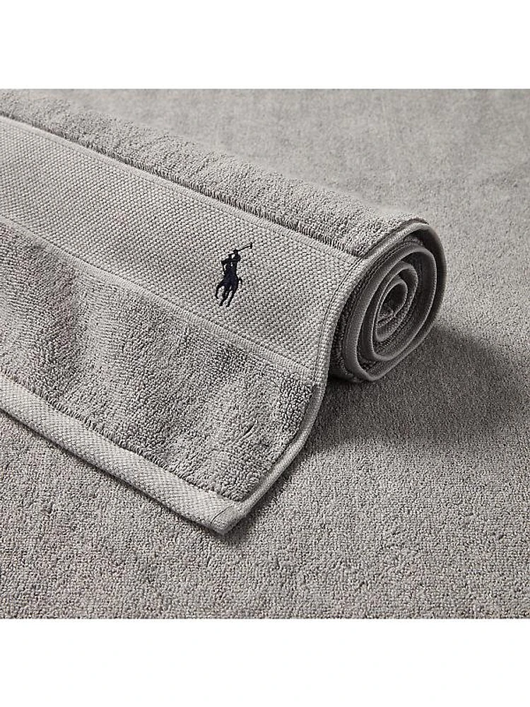 Polo Player Cotton Bath Mat