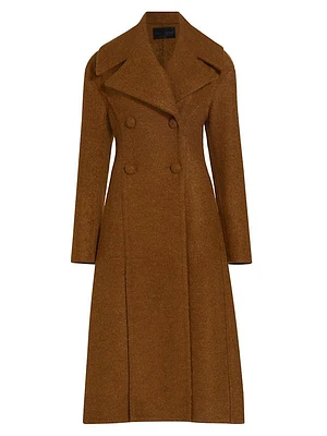 Double-Face Wool-Blend Coat