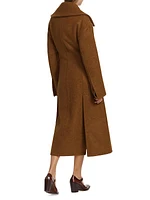 Double-Face Wool-Blend Coat