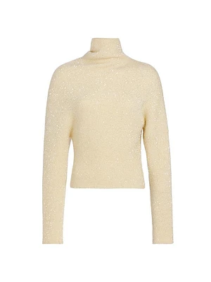 Technical Sequin Sweater