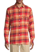 Madras Plaid Work Shirt