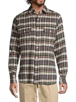 Madras Plaid Work Shirt