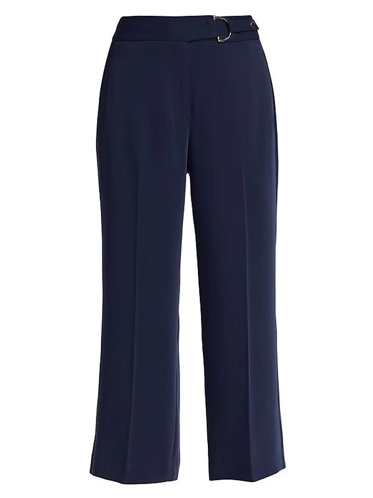 The Della Wide-Leg Cropped Pants