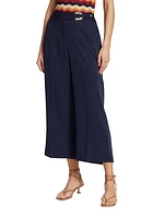 The Della Wide-Leg Cropped Pants