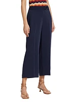 The Della Wide-Leg Cropped Pants