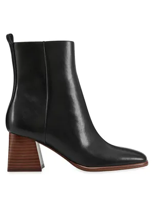 Floria 60MM Leather Ankle Boots